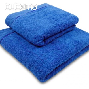 Törölköző és fürdőlepedő MIKRO kék