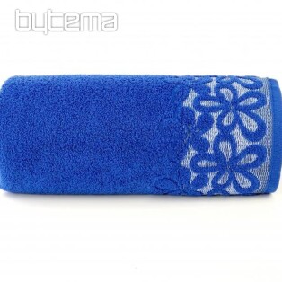 Luxus törölköző és fürdőlepedő BELLA kék
