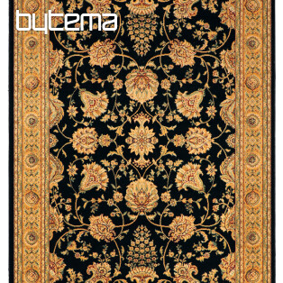 Luxus gyapjú szőnyeg JENEEN 520 fekete