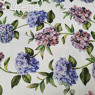 Dekoratív szövet HYDRANGEA LILA