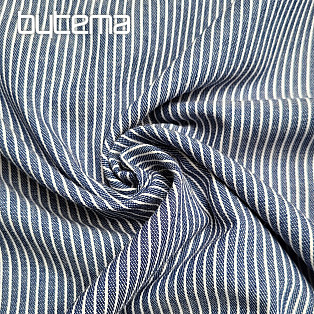 Dekoráció. szövet NAVY BLUE STRIPE