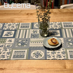 Abrosz és kendő TOSCANA VALERY PATCHWORK kék