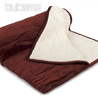 Mikroszálas takaró EXTRA SOFT SHEEP varrás BARNA