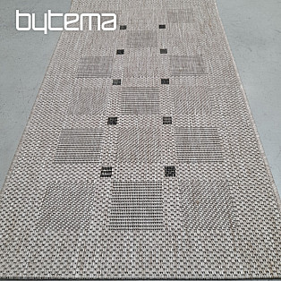 Szőnyegbouclé FLOORLUX 20079/04 pöttyös ezüst -fekete