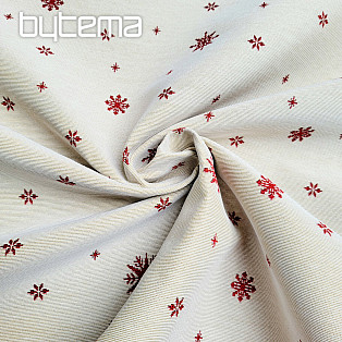 Gobelin anyag SOFT FLAKE PIROS