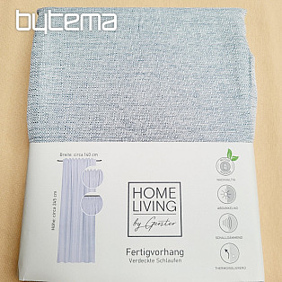 Luxus, kész függöny HOME LIVING szürke-kék