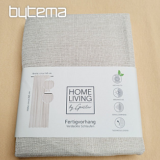 Luxus, kész függöny HOME LIVING bézs színben