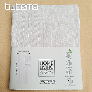 Luxus, krémszínű, kész függöny HOME LIVING