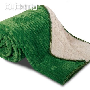 mikroszálas takaró EXTRA SOFT SHEEP kordbársony - zöld