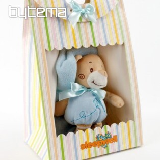 Kék mackó baba ajándék készlet