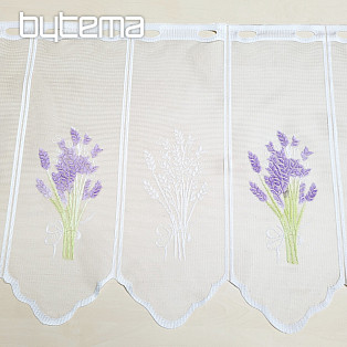 Jacquard függöny ólomüveghez LEVENDULA