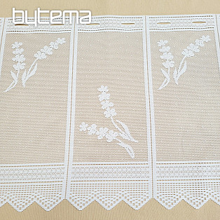 Modern jacquard függöny ólomüveghez LAVENDER A370601