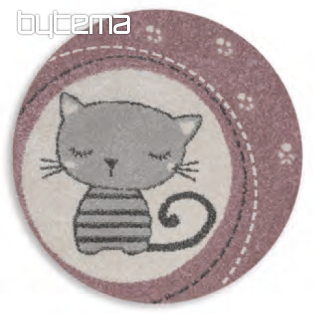 Gyerek kerek szőnyeg ROMA macskák