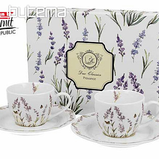 Provance csésze és csészealj készlet 90 ml