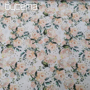 Dekoratív szövet ZELDA FLOWERS
