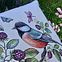 Gobelin párnahuzat HOLLY BIRD ON A BARBRY