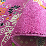 Gyermek szőnyeg MONDO 114 pillangók - rózsaszín