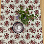 Abrosz és kendő TOSCANA VALERY FLOWER BORDO