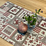 Abrosz és kendő TOSCANA VALERY PATCHWORK bordó