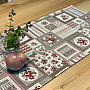Abrosz és kendő TOSCANA VALERY PATCHWORK bordó