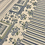 Abrosz és kendő TOSCANA VALERY PATCHWORK kék