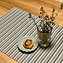 Abrosz és sál TOSCANA VALERY MULTI STRIPE kék