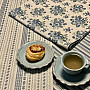 Abrosz és sál TOSCANA VALERY MULTI STRIPE kék