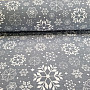 Dekoratív szövet GREY FLAKES
