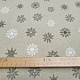 Dekoratív szövet GREY FLAKES