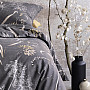 Luxus flanel ágynemű IRISETTE KOALA 8425-11 MEADOW GRASS sötét. szürke