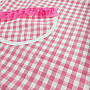 Kötény vállpántos PINK HEART