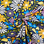 Pamut szövet DAISIES