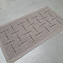 Szőnyegbouclé FLOORLUX 20008 vonalak ezüst-fekete