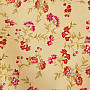 Díszszövet RÓMULO YELLOW MINI FLOWER