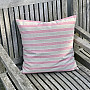 Dekoratív párnahuzat TREBOL PINK STRIPES