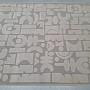 Darab szőnyeg BOHO geometria