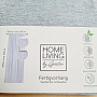 Luxus, kész függöny HOME LIVING szürke-kék