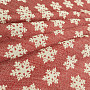 Luxus dekoratív anyag FLAKES RED