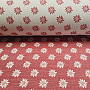 Luxus dekoratív anyag DAISIES RED