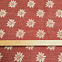 Luxus dekoratív anyag DAISIES RED