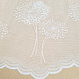 Jacquard függöny CHMÝŘÍ fehér