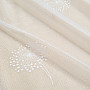 Jacquard függöny CHMÝŘÍ fehér
