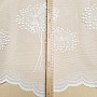Jacquard függöny CHMÝŘÍ fehér