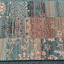 Luxus gyapjú futófelület ROYAL PATCHWORK zöld