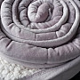 mikroszálas takaró EXTRA SOFT SHEEP lila varrás