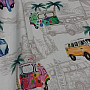 Dekoratív szövet FLORIDA SURF LIFE digitális
