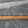 Hímzett luxusfüggöny GERSTER 11443 fehér - bézs