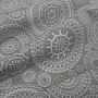 Díszszövet MANDALA FONDO szürke