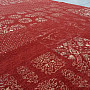 Luxus gyapjúszőnyeg DJOBIE PATCH piros