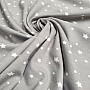 Pamut kötött ZETOILE STARS GREY